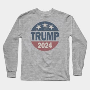 Vintage Trump 2024 Long Sleeve T-Shirt